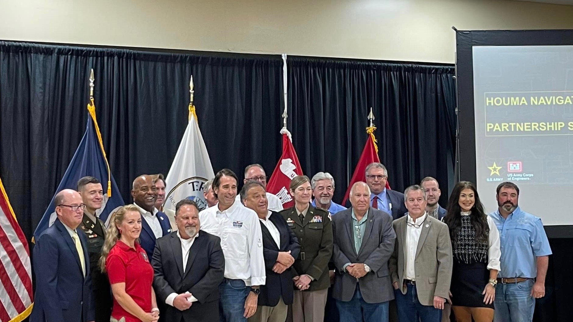 Federal, state, and local partners sign agreements for Houma Navigation ...
