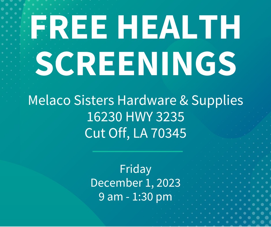 FREE Health Screenings